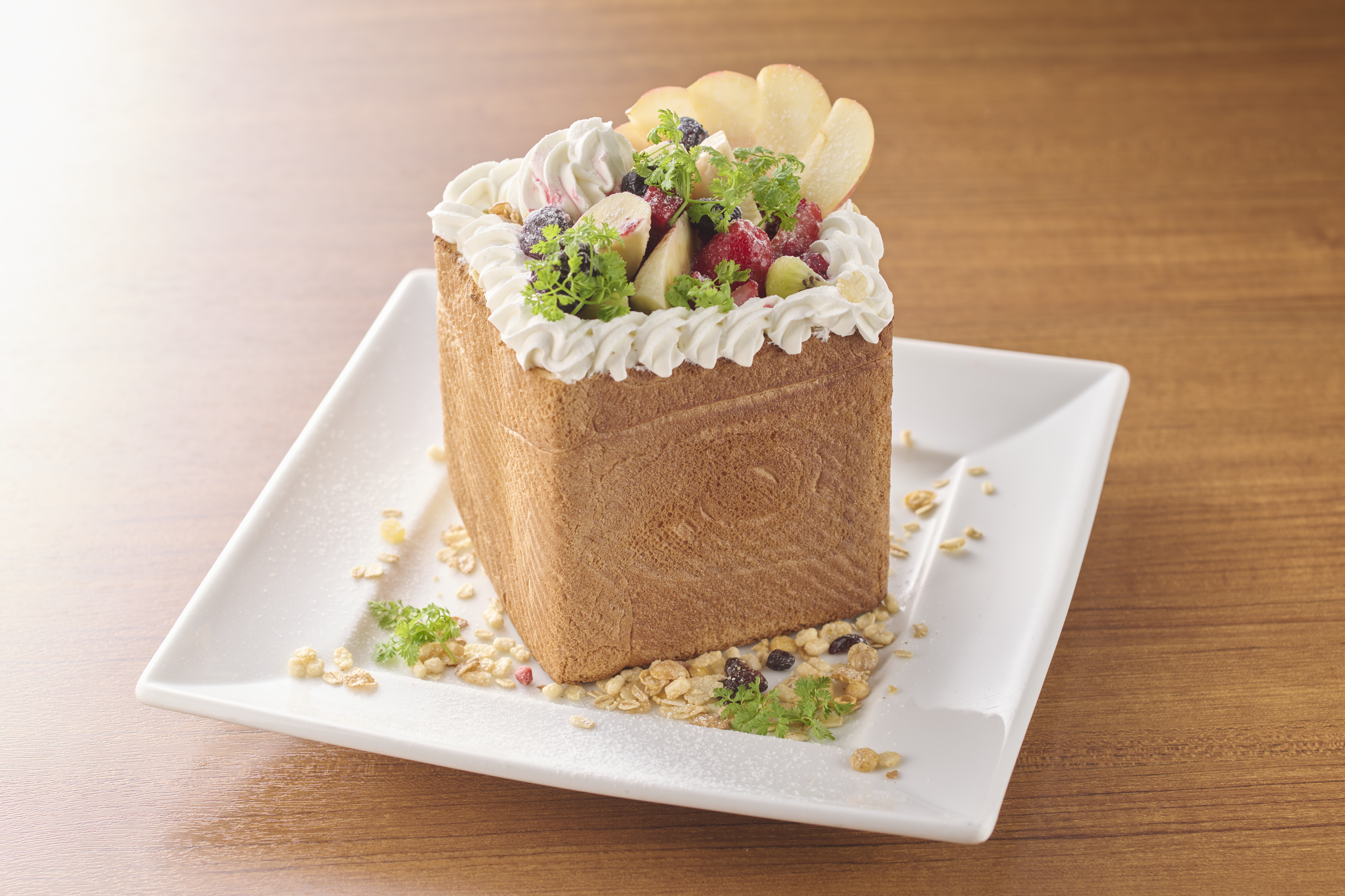 食パン一斤パフェ